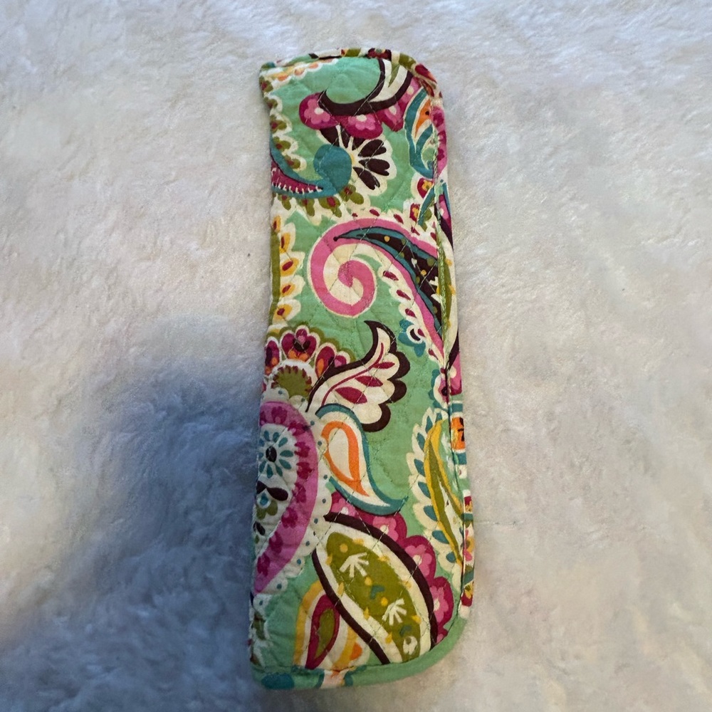 Vera Bradley curling iron cover straightener cover